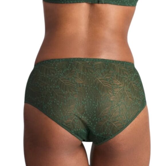 Simone Perele Comete Retro Brief Panty Icon Green Size 7 3XL Plus - Picture 4 of 7